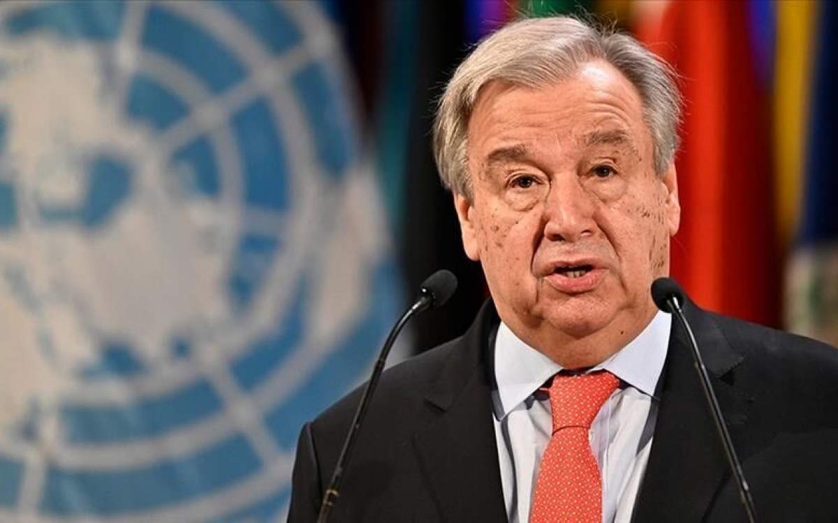 UN Secretary General Antonio Guterres