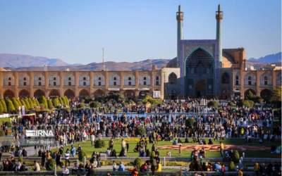 Nowruz 1403 tourists in Isfahan