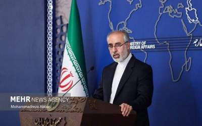 Iranian Foreign Ministry spokesman Nasser Kanaani
