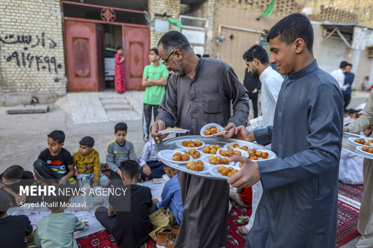 Street Iftar in Iran's Ahvaz