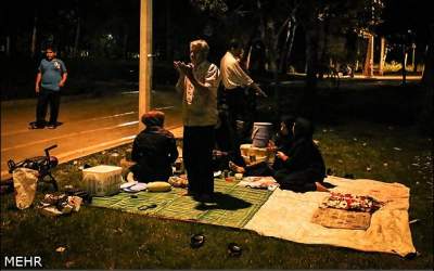 ۱۳ به در بعد از اذان مغرب / پارک‌های تهران بعد از اذان پذیرای شهروندان