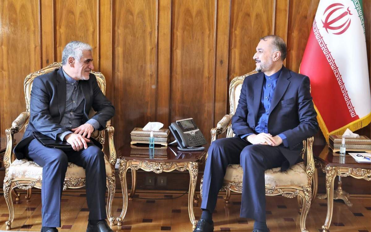 Iranian Foreign Minister Hossein Amirabdollahian and Iran