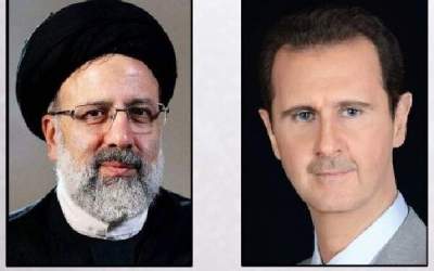 رییسی در گفت‌وگو با اسد: اقدامات اخیر دست‌وپازدن‌های آخر رژیم صهیونیستی است