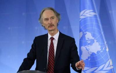 United Nations Special Envoy for Syria Geir O. Pederse