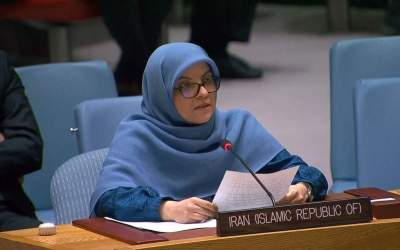 Iran’s deputy representative at the UN Security Council, Zahra Ershadi