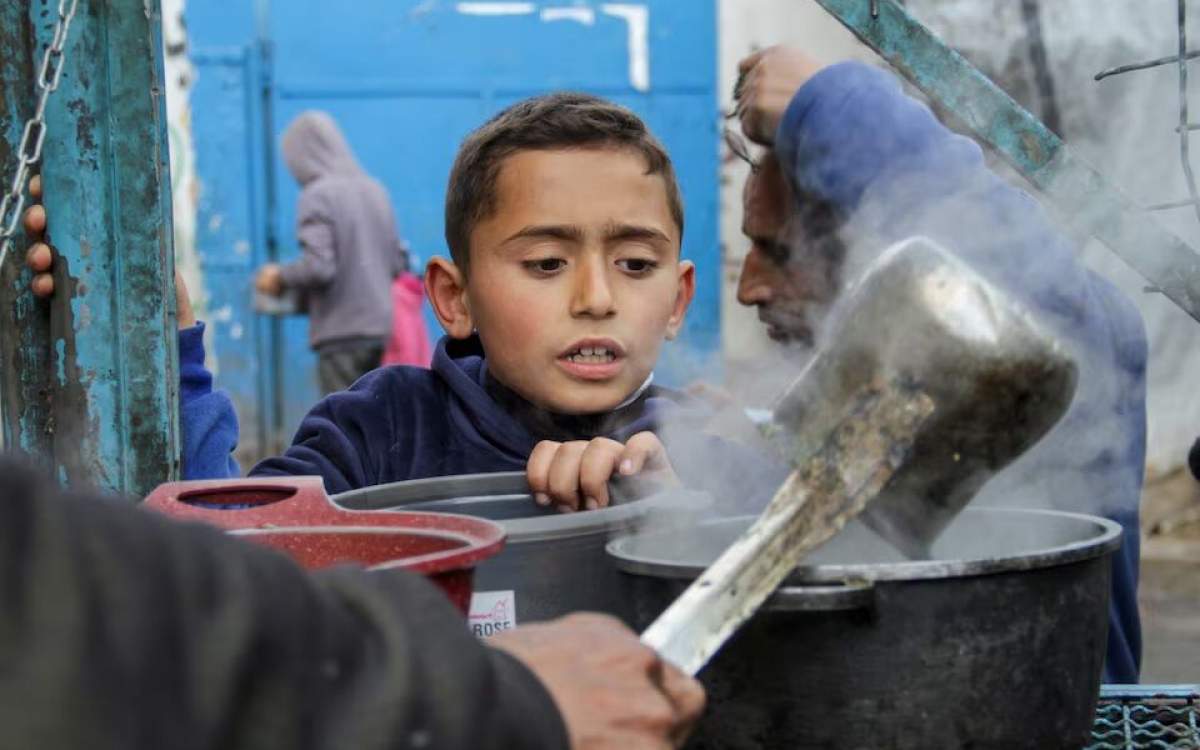 Famine in Gaza strip