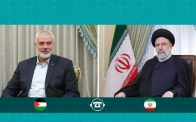 Iran’s President Ebrahim Raisi telephone conversation with Ismail Haniyeh