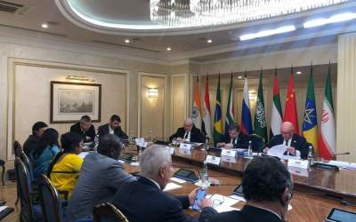 representatives of parliamentary foreign affairs committees from BRICS countries meeting