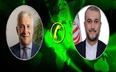 Iranian Foreign Minister Hossein Amir-Abdollahian phone conversation with Italian counterpart Antonio Tajani
