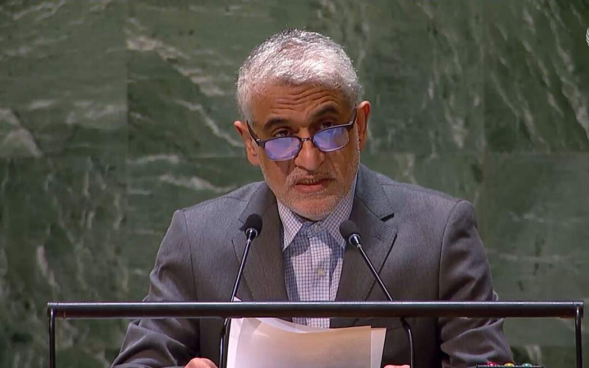 ambassador and permanent representative of the Islamic Republic to the United Nations (UN), Amir-Saeid Iravani
