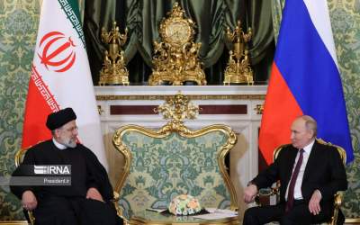 Russian President Vladimir Putin phone conversation with his Iranian counterpart Ebrahim Raisi