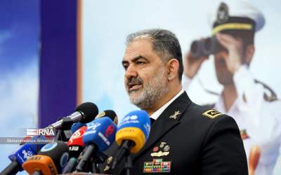 Iranian Navy Commander Rear Admiral Shahram Irani