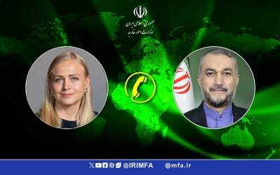 Iran’s Foreign Minister Hossein Amirabdollahian and phone conversation with his Finnish counterpart Elina Valtonen
