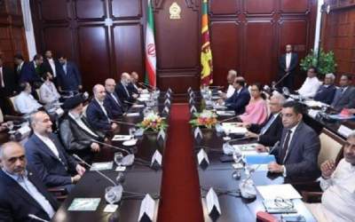 Iran and Sri Lanka officials