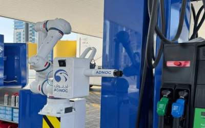 رباتیک شدن پمپ بنزین ابوظبی