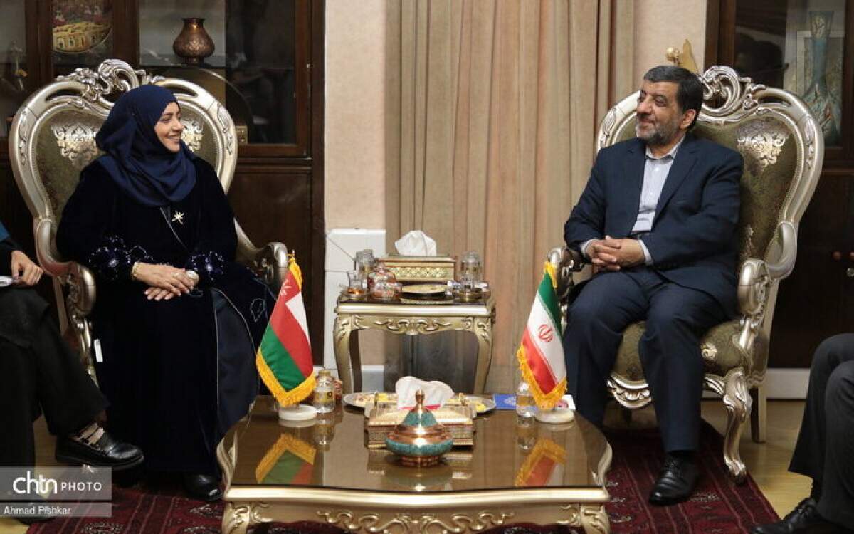Iran’s Minister of Cultural Heritage, Tourism and Handicrafts Ezzatollah Zarghami hosted Omani Minister of Social Development Laila bint Ahmed bin Awad al Najjar