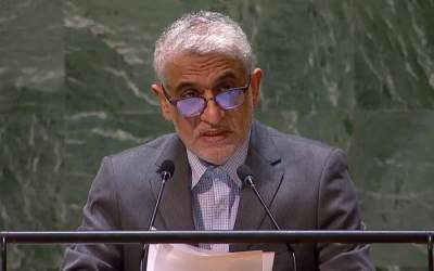 Iran’s Ambassador to the UN Amir Saied Iravani