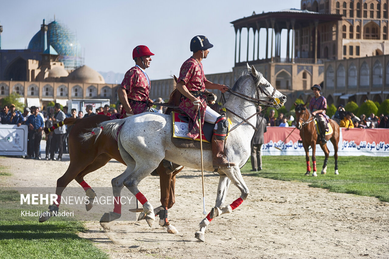 Playing polo at Isfahan’s Naqsh-e Jahan Square