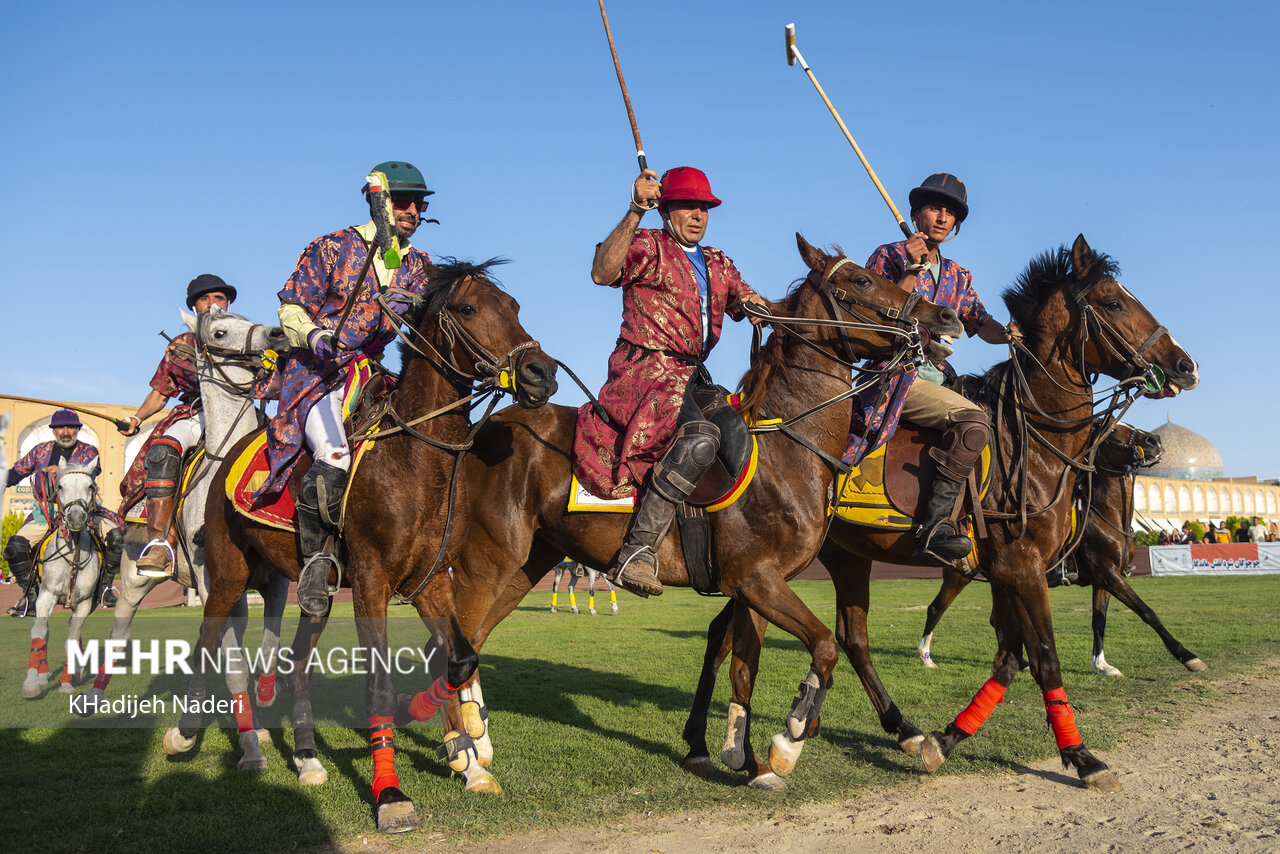 Playing polo at Isfahan’s Naqsh-e Jahan Square