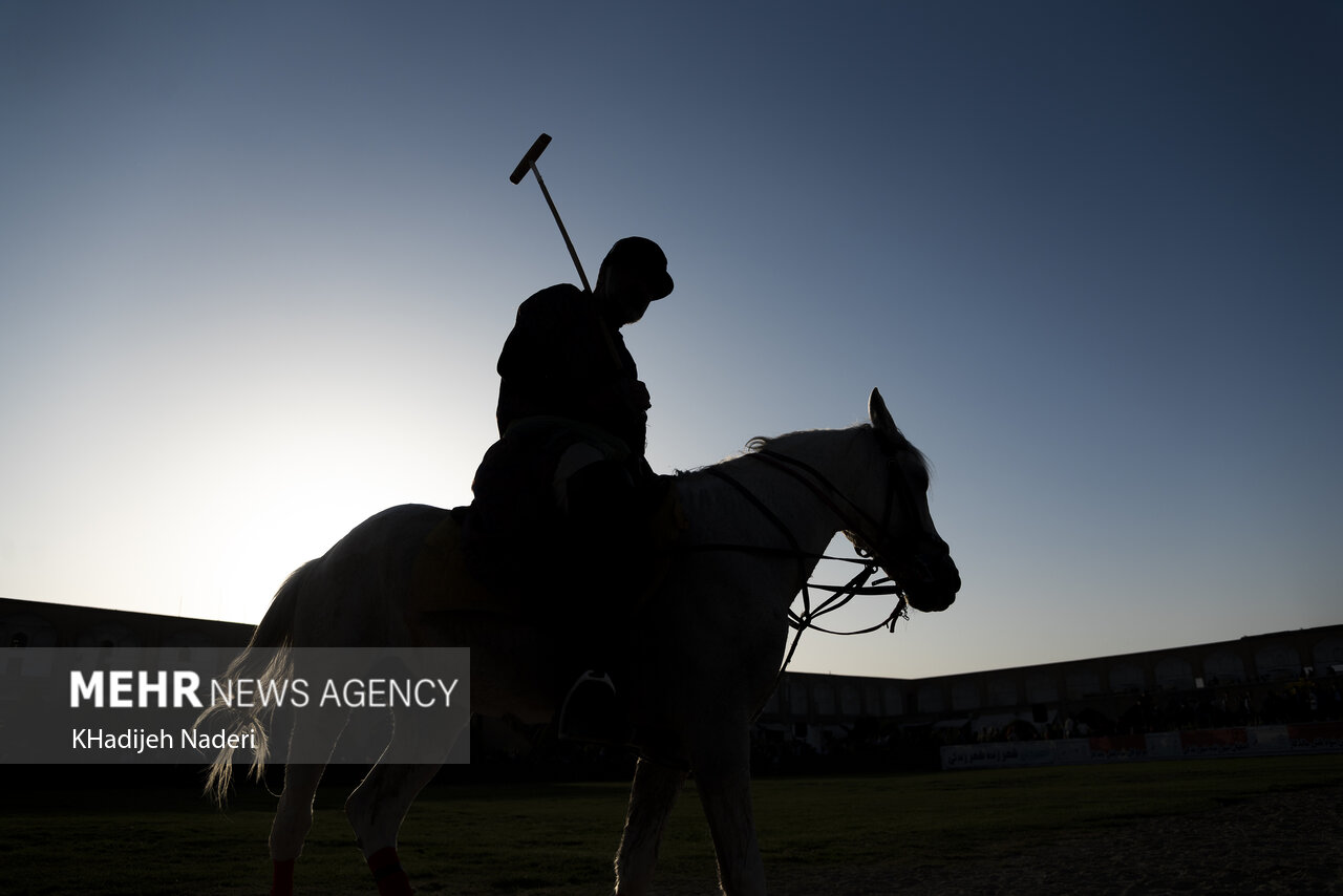 Playing polo at Isfahan’s Naqsh-e Jahan Square