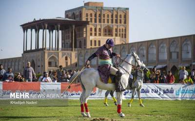 Photo: Playing polo at Isfahan’s Naqsh-e Jahan Square