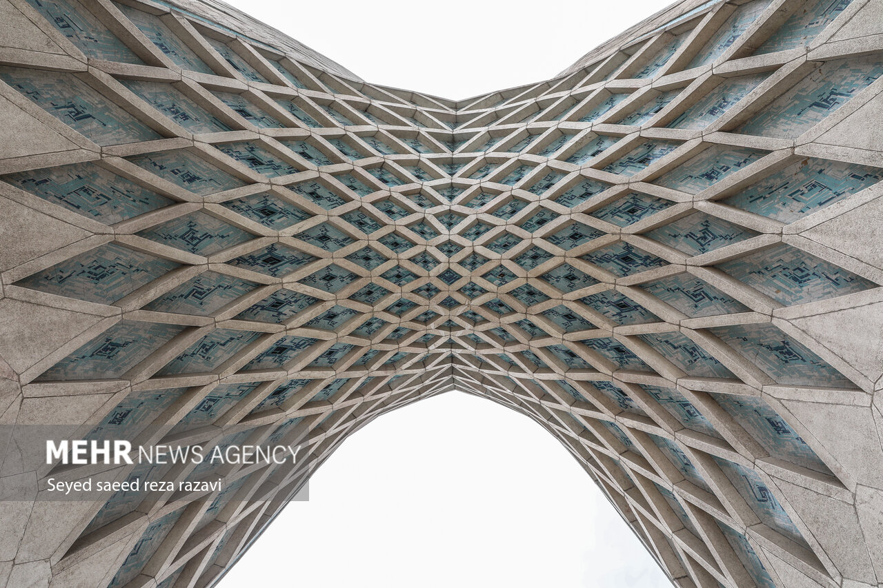 Azadi Tower in Tehran