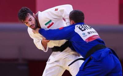 Iranian Judoka Vahid Nouri