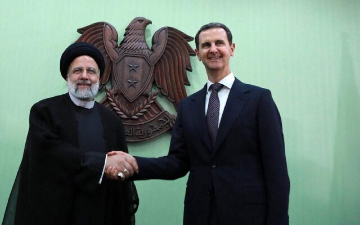 بشار اسد و رئیسی
