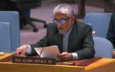 Iran’s ambassador to the United Nations Saeed Iravani