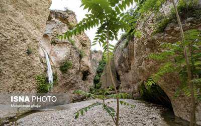 عکس: آبشار و دره زیبای بالی قایه - مراوه تپه در استان گلستان  