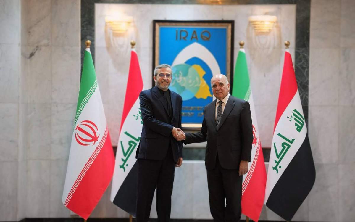 Bagheri Kani holds talks with Iraqi counterpart in Baghdad