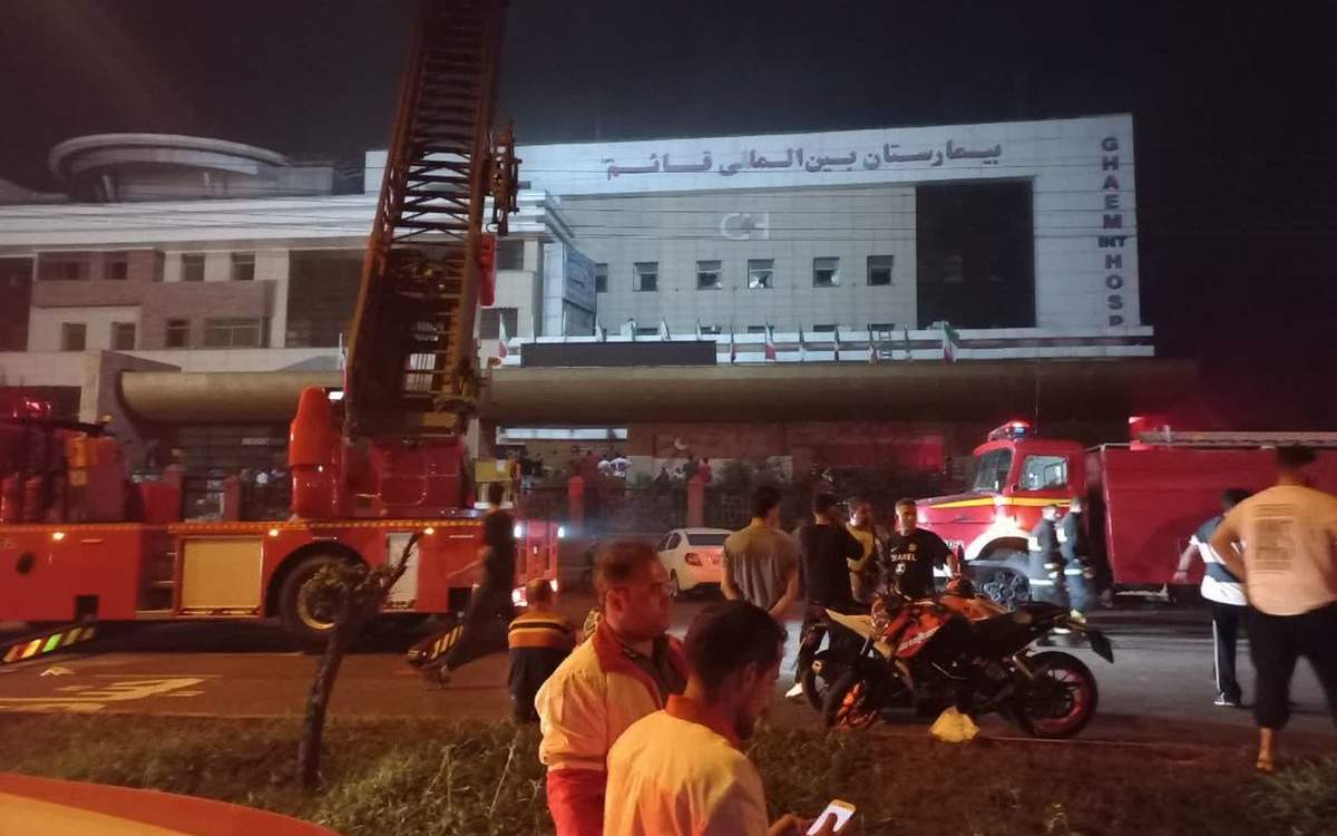 Hospital fire kills 9 in Iran’s northern city