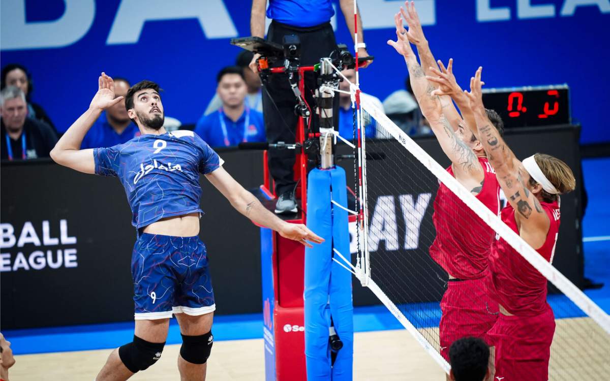 Iran edge the U.S. at 2024 VNL