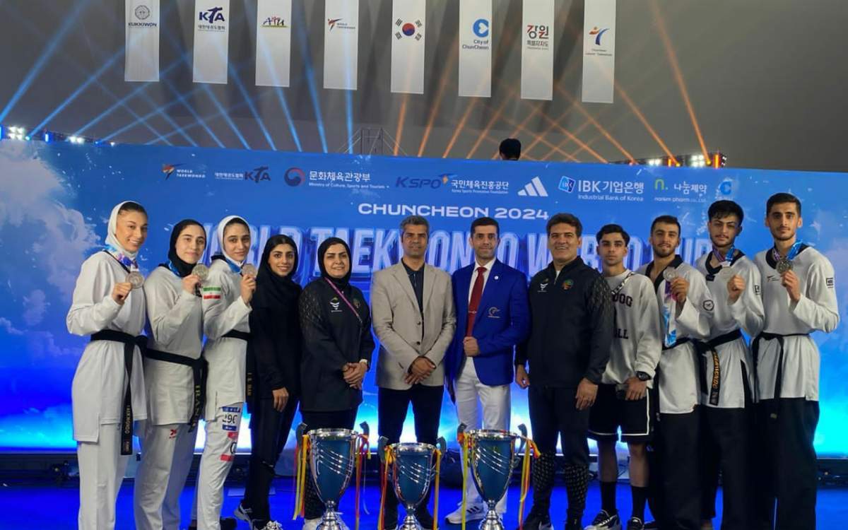 Iran runner-up at mixed-gender team competitions in Taekwondo World Cup