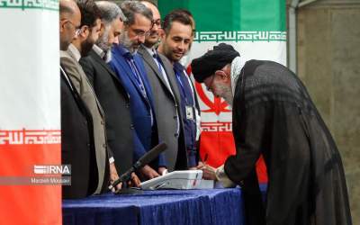 Iran’s Leader casts ballot in runoff presidential election