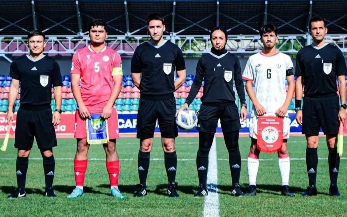 Mahsa Ghorbani, first Iranian woman referees men’s football match