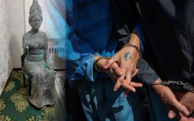 Iranian police arrest smugglers trying to sell 2,000-year-old statue