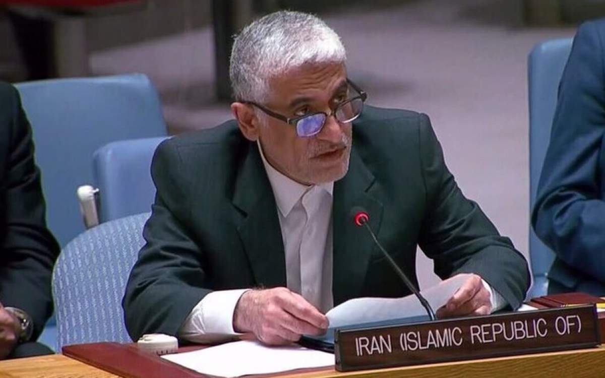 Iran’s Permanent Ambassador to the United Nations Amir Saeid Iravani