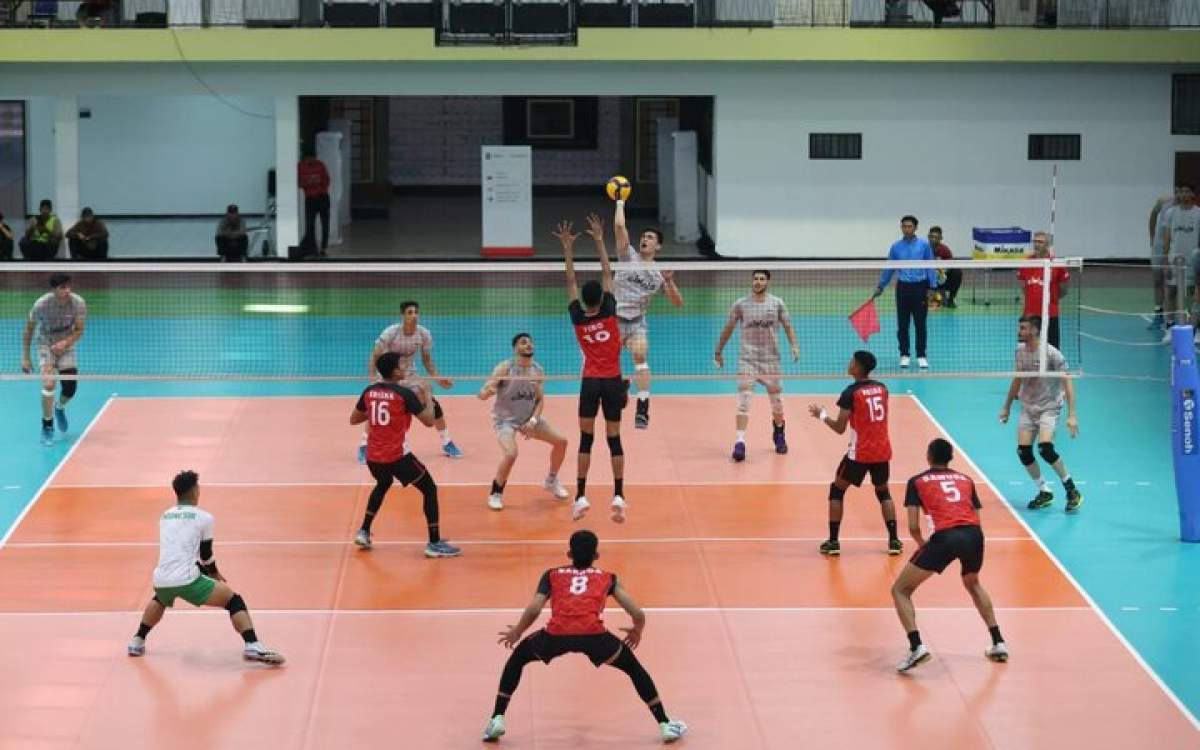 Iran U20 Volleyball team down Indonesia in friendly