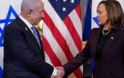 هریس پس از دیدار با نتانیاهو: درباره غزه سکوت نخواهم کرد