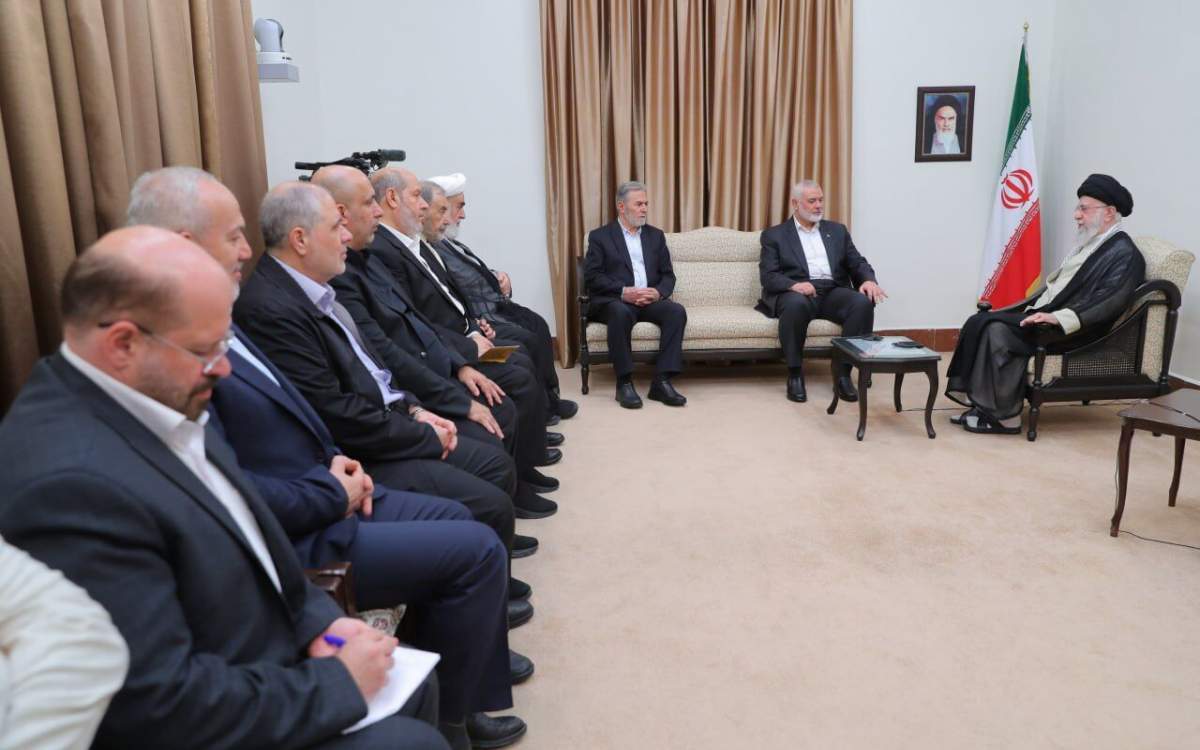 Iran’s Leader receives heads of Hamas, Islamic Jihad in Tehran