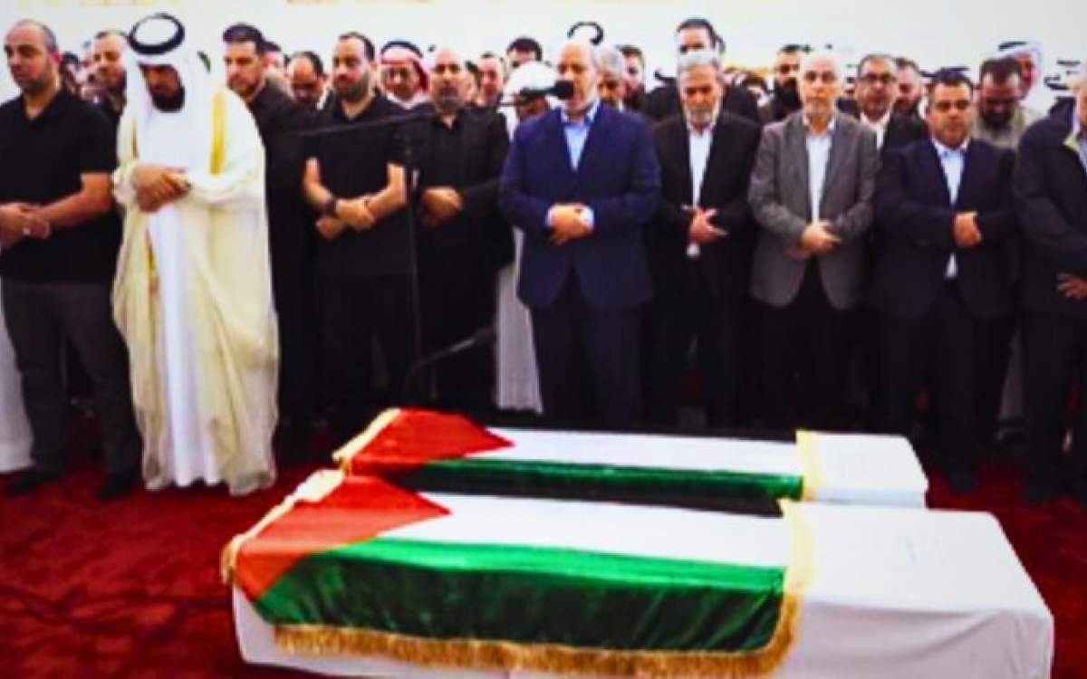 Arab, Islamic leaders attend Haniyeh funeral in Doha