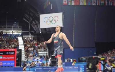 Amin Mirzazadeh defeated his rival from Azerbaijan 4-0 in the quarter-final stage and grabbed the bronze medal.