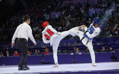 Iran taekwondo athlete Arian Salimi wins gold: Paris Olympics 2024