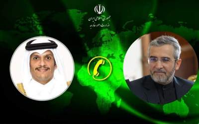 Iran, Qatar FMs discuss ceasefire in besieged Gaza Strip