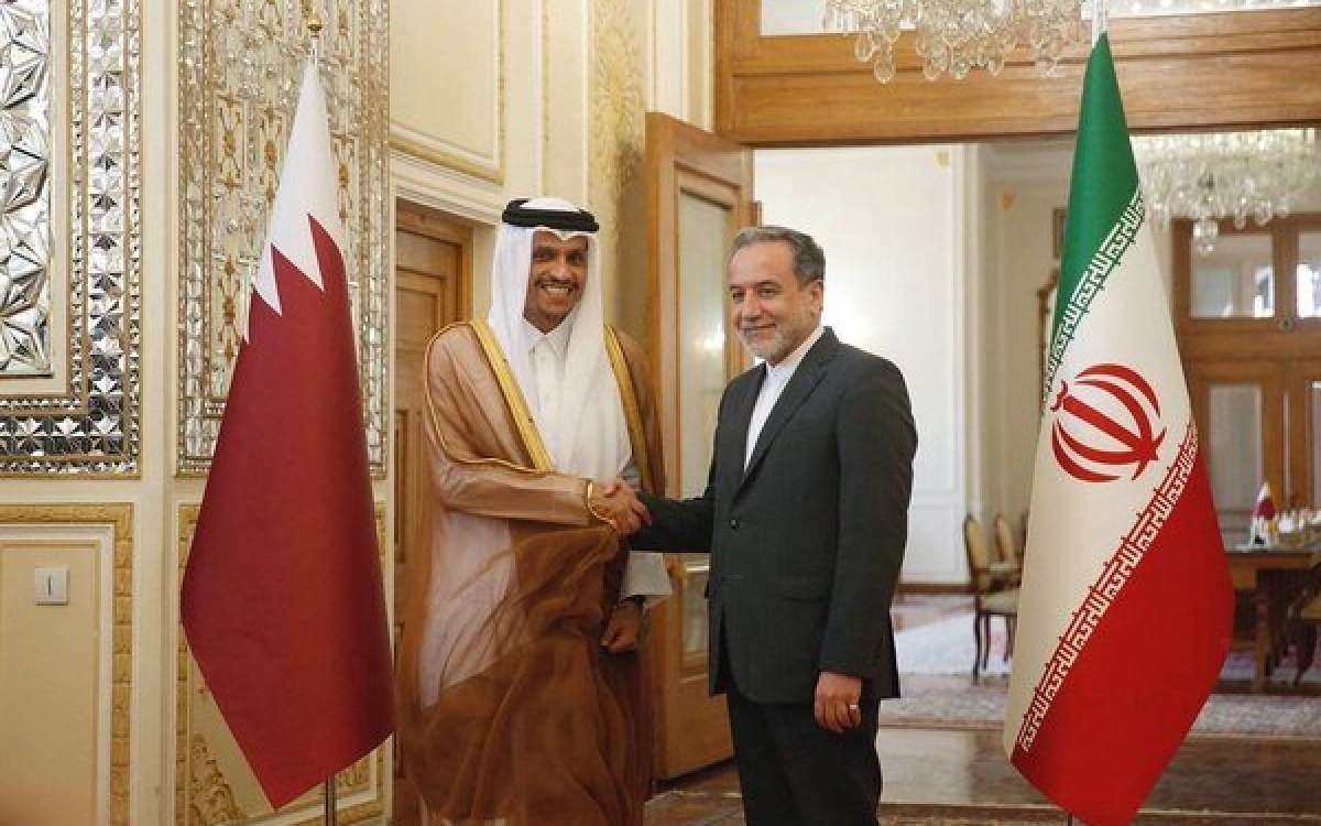 Iranian, Qatari foreign ministers hold meeting in Tehran