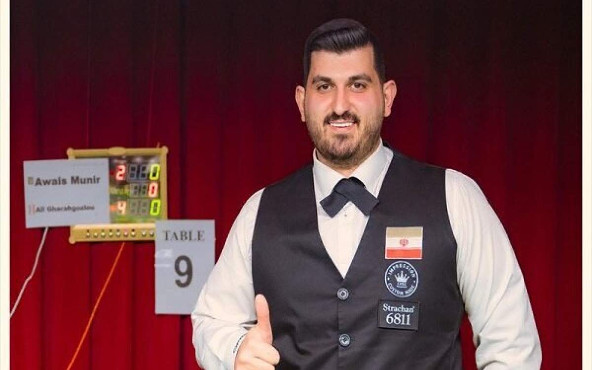 Iran’s Gharahgozlou secures gold at 2024 Snooker World Cup