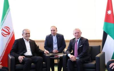 Iranian president, Jordan king discuss regional developments