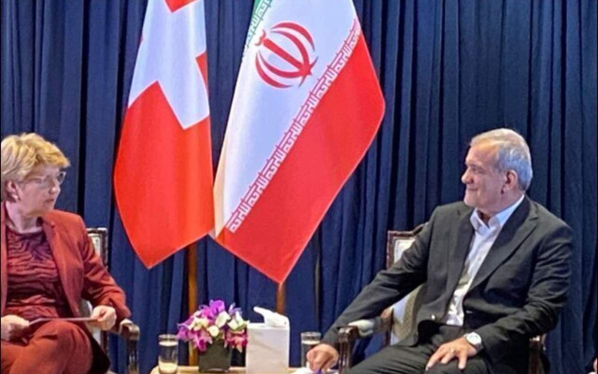 Iranian, Swiss presidents meet in NY for bilateral talks