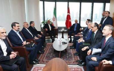 Iranian, Turkish presidents meet in New York